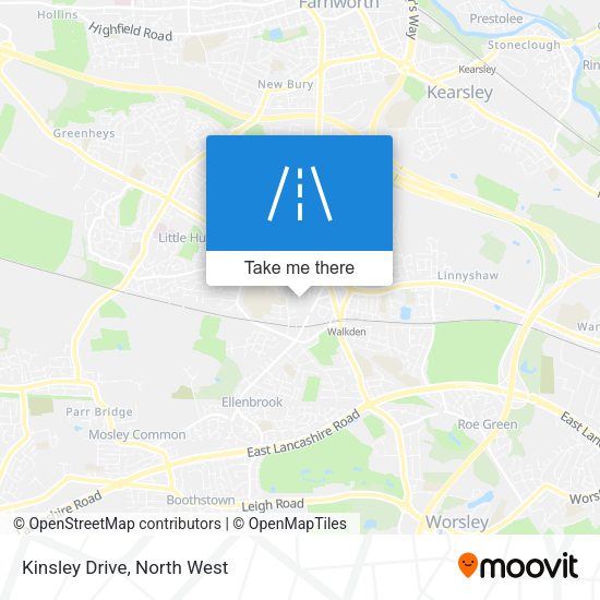 Kinsley Drive map