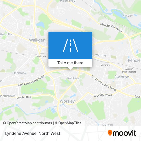 Lyndene Avenue map