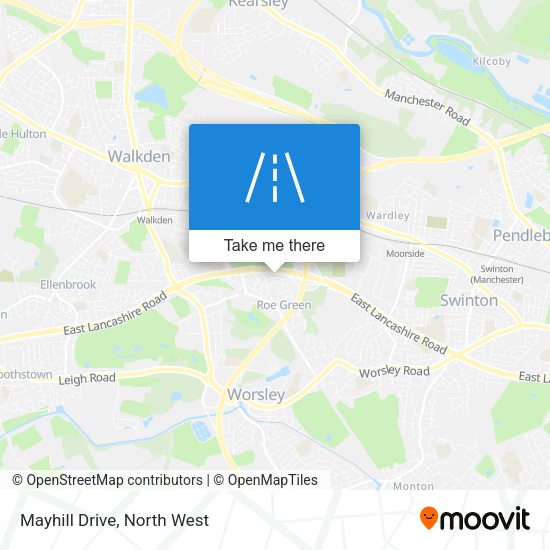 Mayhill Drive map