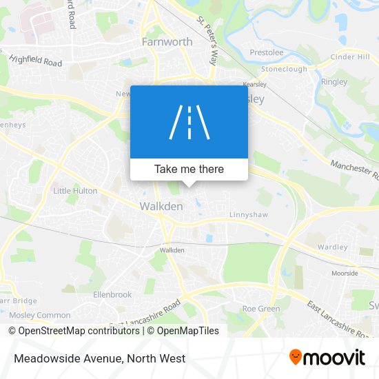 Meadowside Avenue map