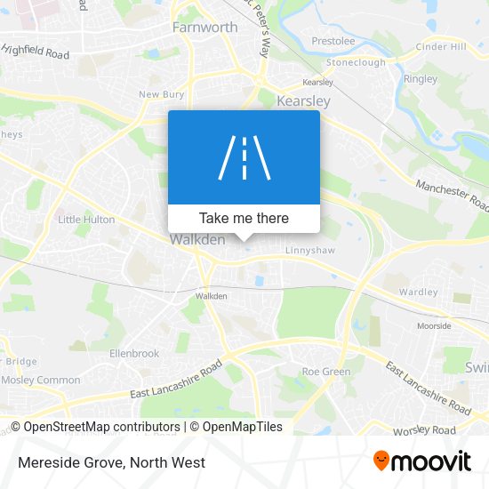 Mereside Grove map