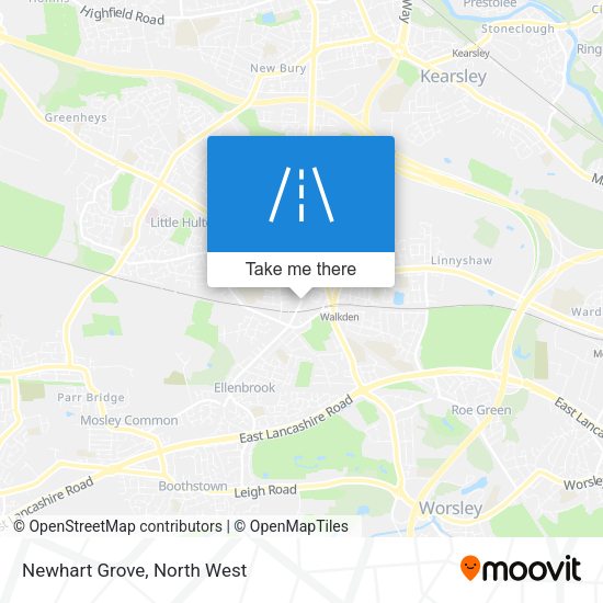 Newhart Grove map