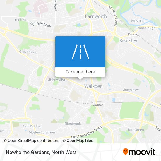 Newholme Gardens map