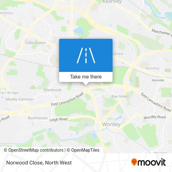 Norwood Close map