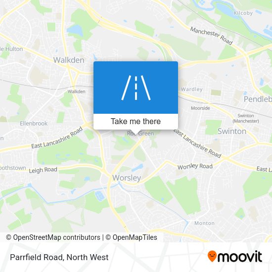 Parrfield Road map