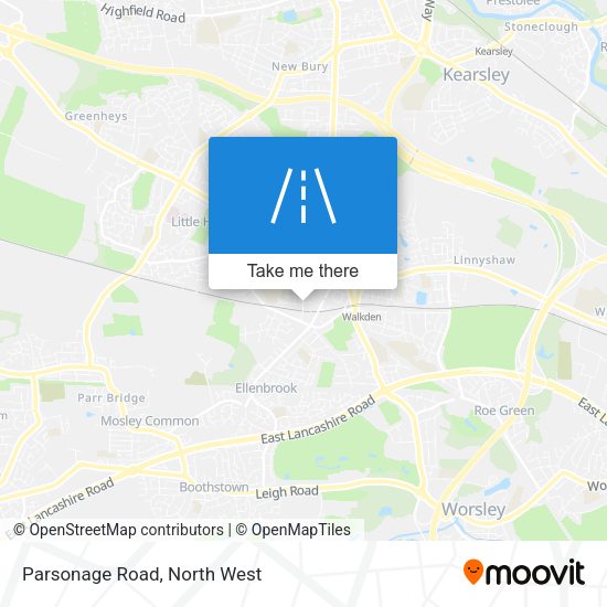 Parsonage Road map