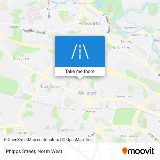 Phipps Street map