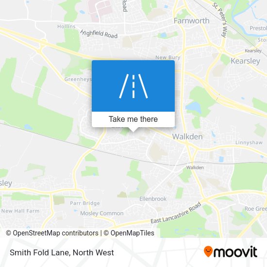 Smith Fold Lane map