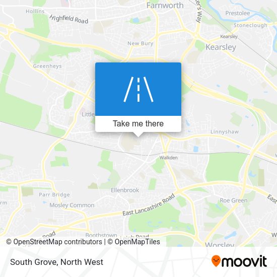 South Grove map