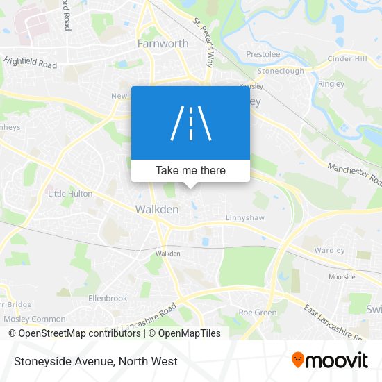 Stoneyside Avenue map