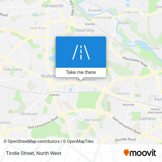 Tindle Street map