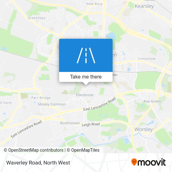 Waverley Road map