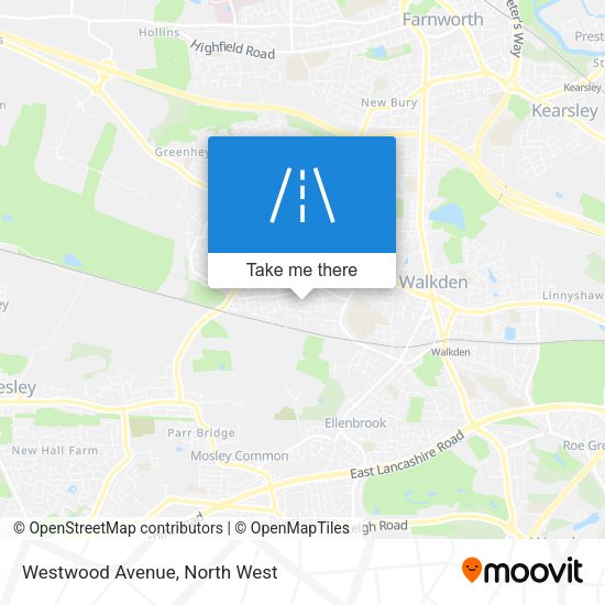Westwood Avenue map