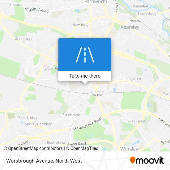 Worsbrough Avenue map