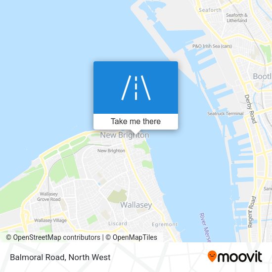 Balmoral Road map