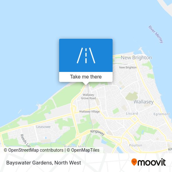 Bayswater Gardens map