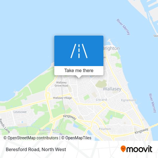 Beresford Road map