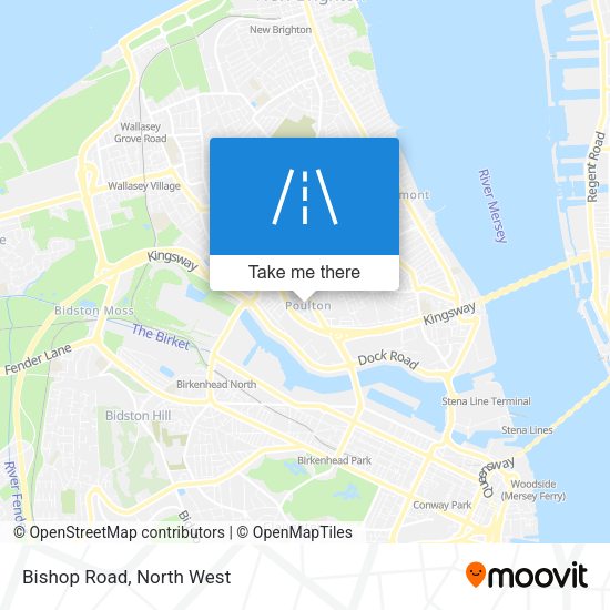 Bishop Road map