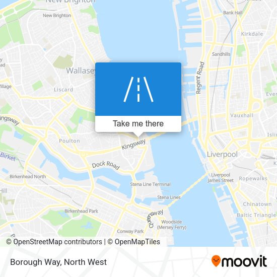 Borough Way map