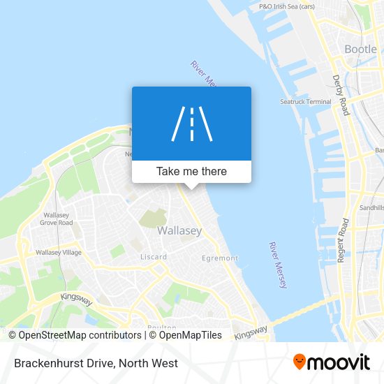 Brackenhurst Drive map