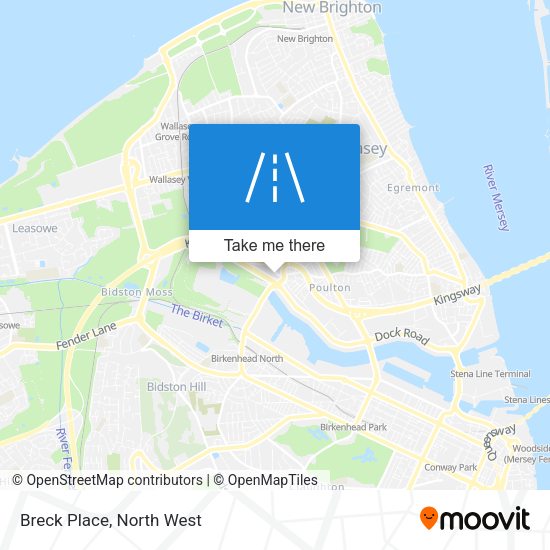 Breck Place map