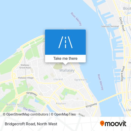 Bridgecroft Road map