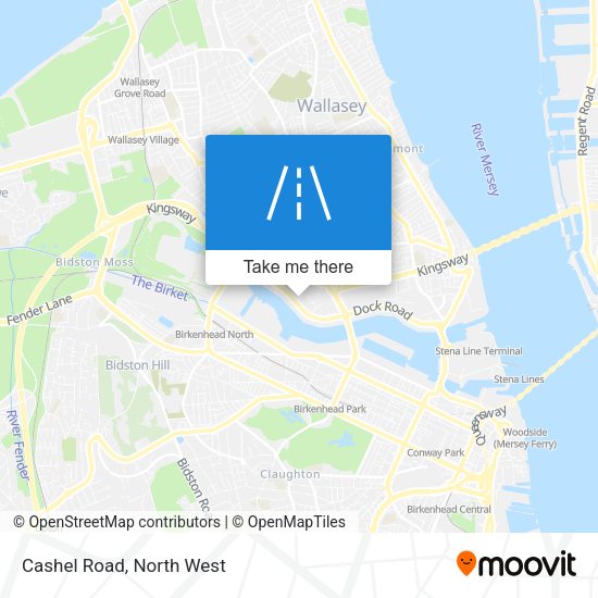 Cashel Road map