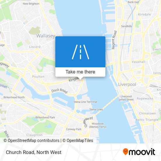 Church Road map