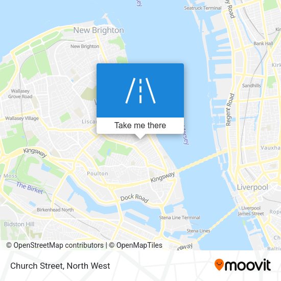 Church Street map