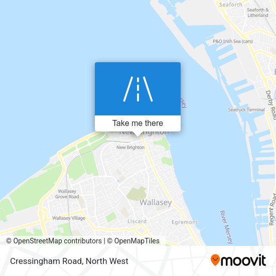 Cressingham Road map