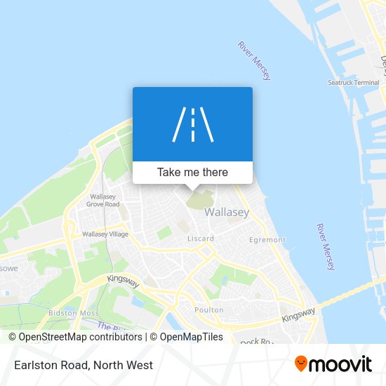 Earlston Road map