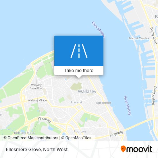 Ellesmere Grove map