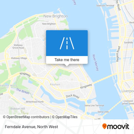 Ferndale Avenue map