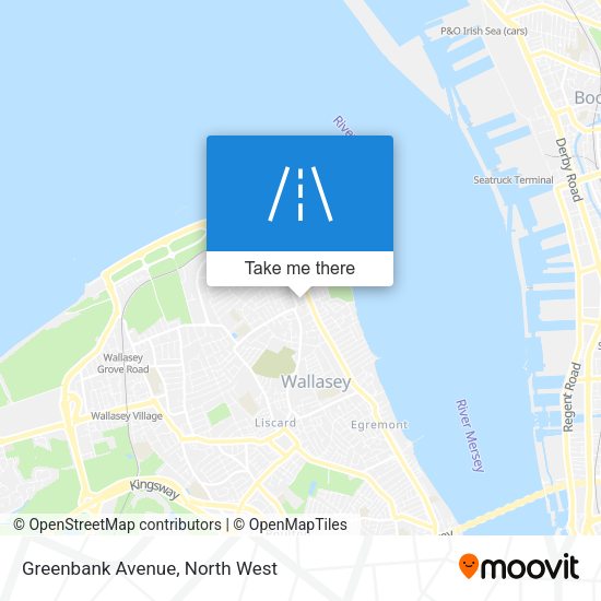 Greenbank Avenue map