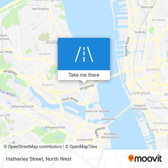 Hatherley Street map
