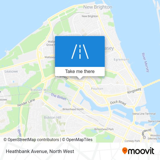 Heathbank Avenue map