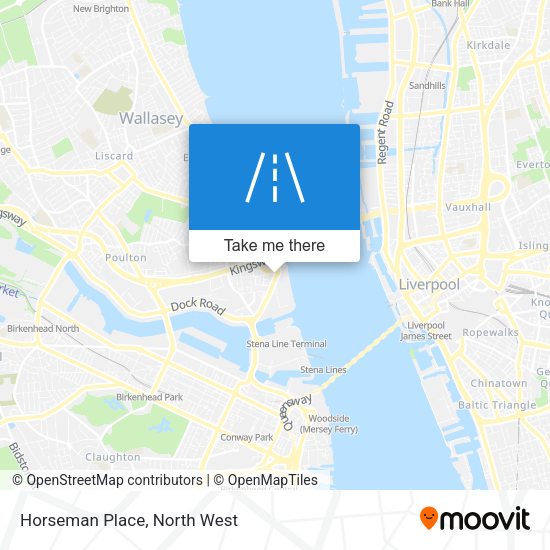 Horseman Place map