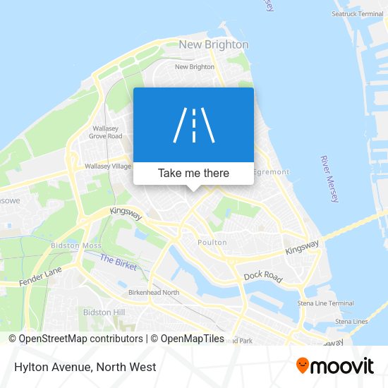 Hylton Avenue map