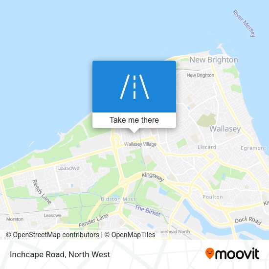 Inchcape Road map