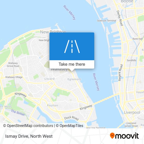 Ismay Drive map