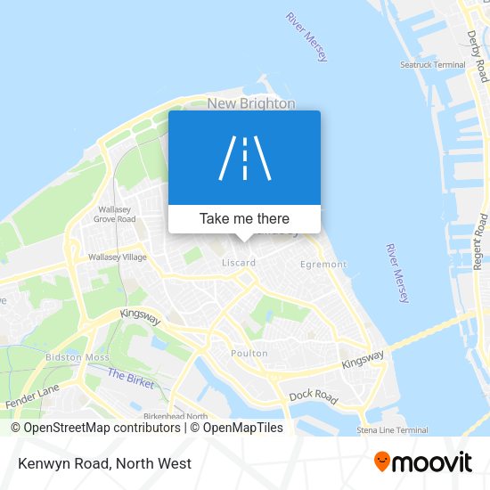 Kenwyn Road map