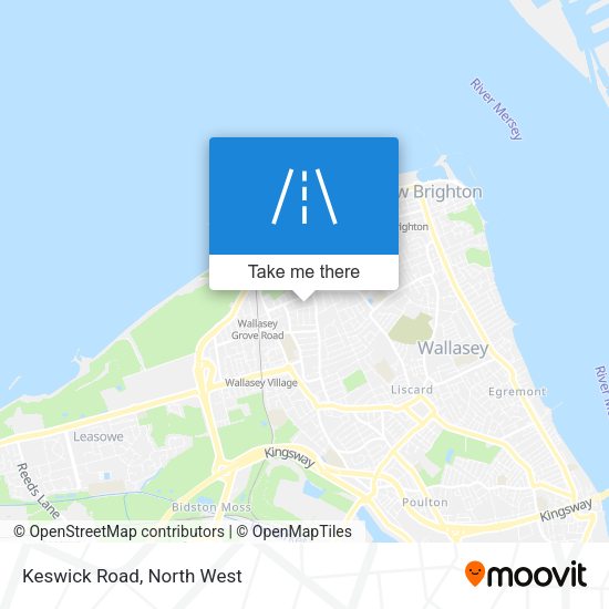 Keswick Road map