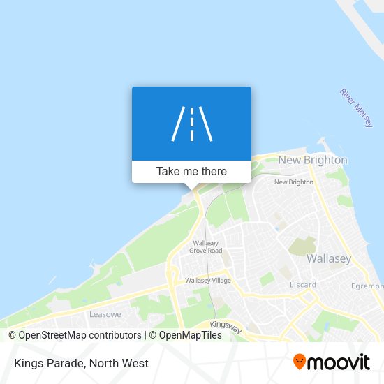 Kings Parade map