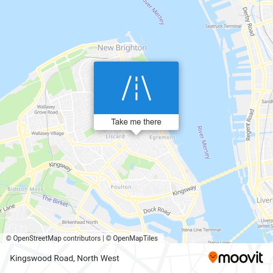 Kingswood Road map