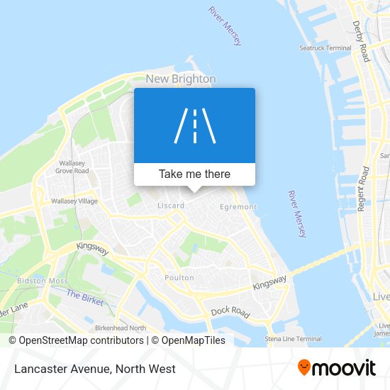 Lancaster Avenue map