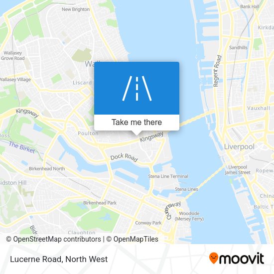 Lucerne Road map