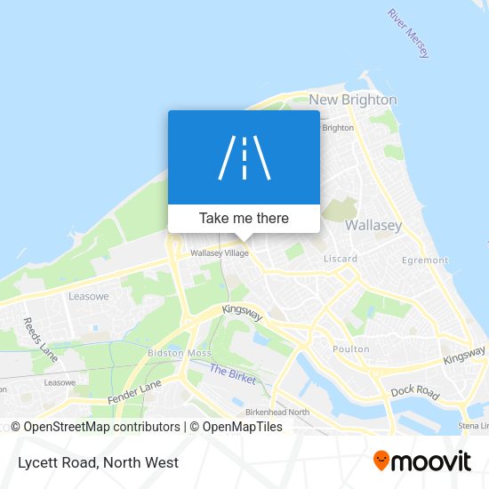 Lycett Road map