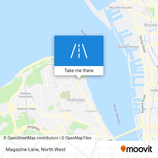 Magazine Lane map