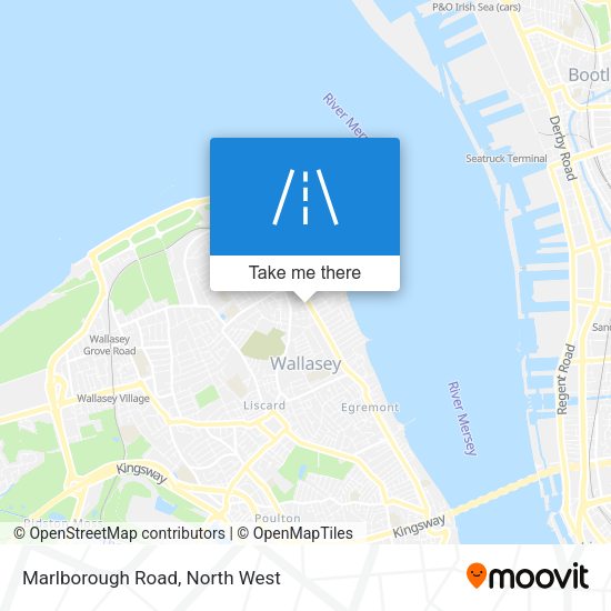 Marlborough Road map