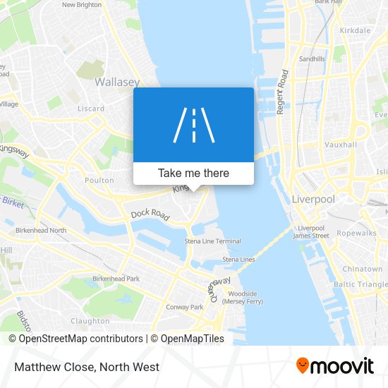 Matthew Close map